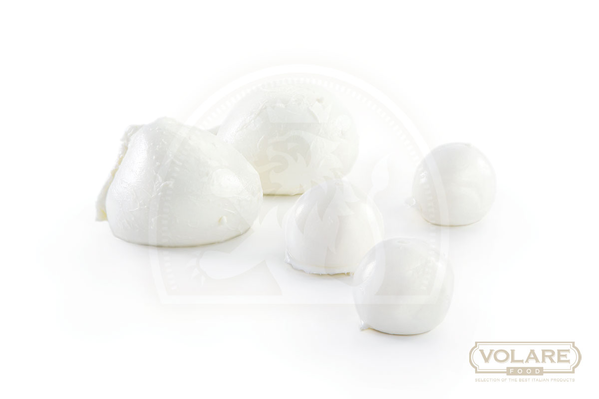 Mozzarella di Bufala Campana PDO Palla/Bocconcino/Treccia