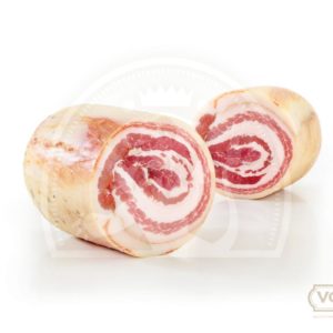 Pancetta all'aglio Arrotolata